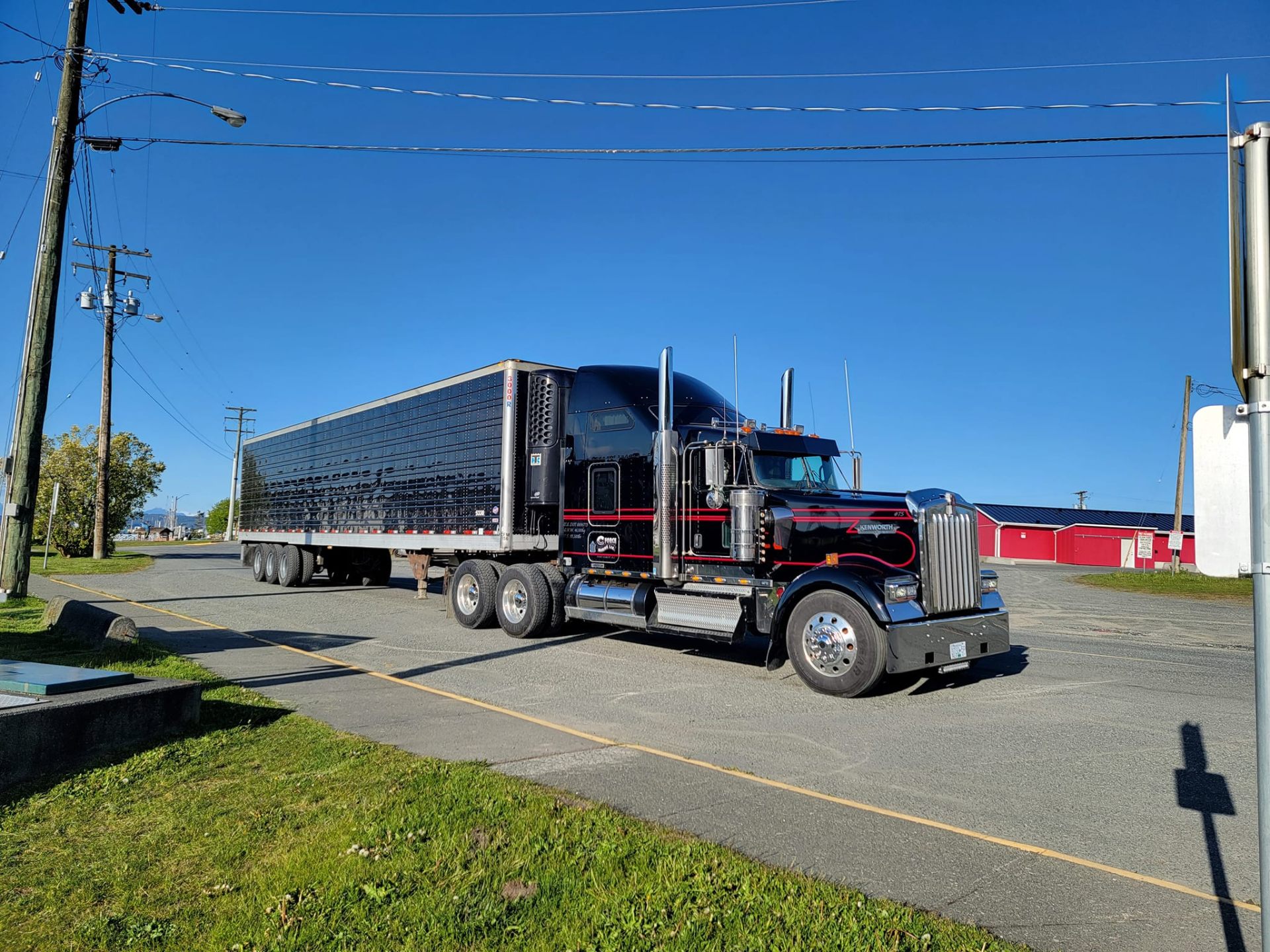 C-Force Transport truck with trailer